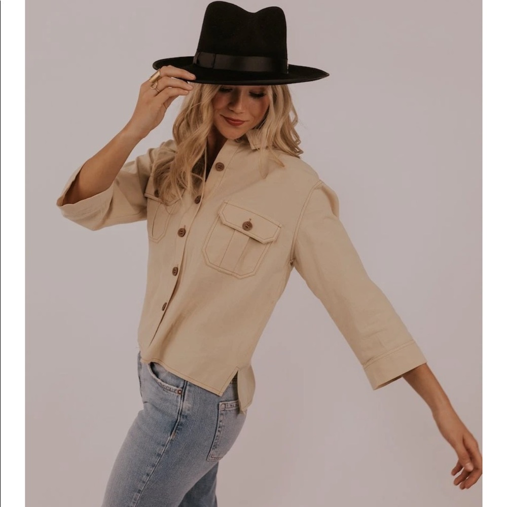 NWT Roolee Overshirt